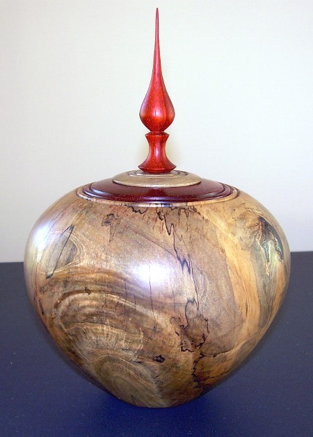 Magnolia and Padauk Vessel