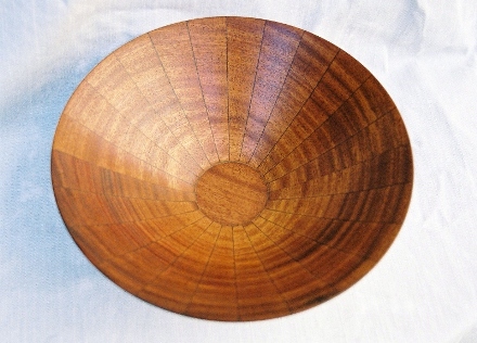 Mahogany 24 Stave Bowl