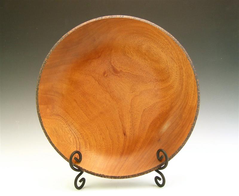 Mahogany Shallow Bowl