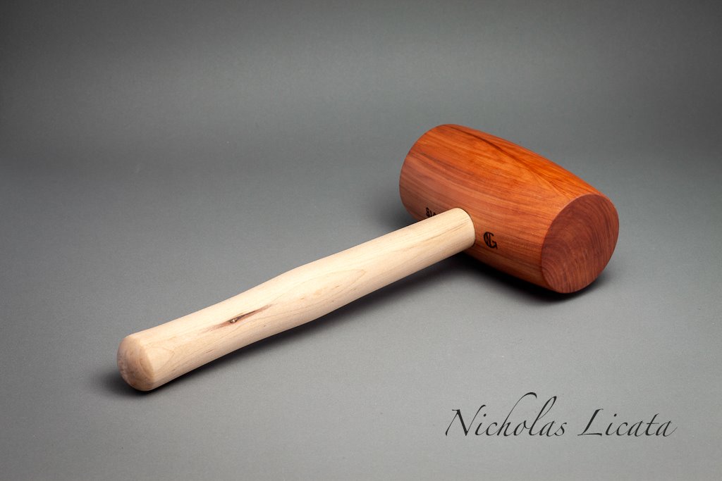Maple and Elm Carver's Mallet