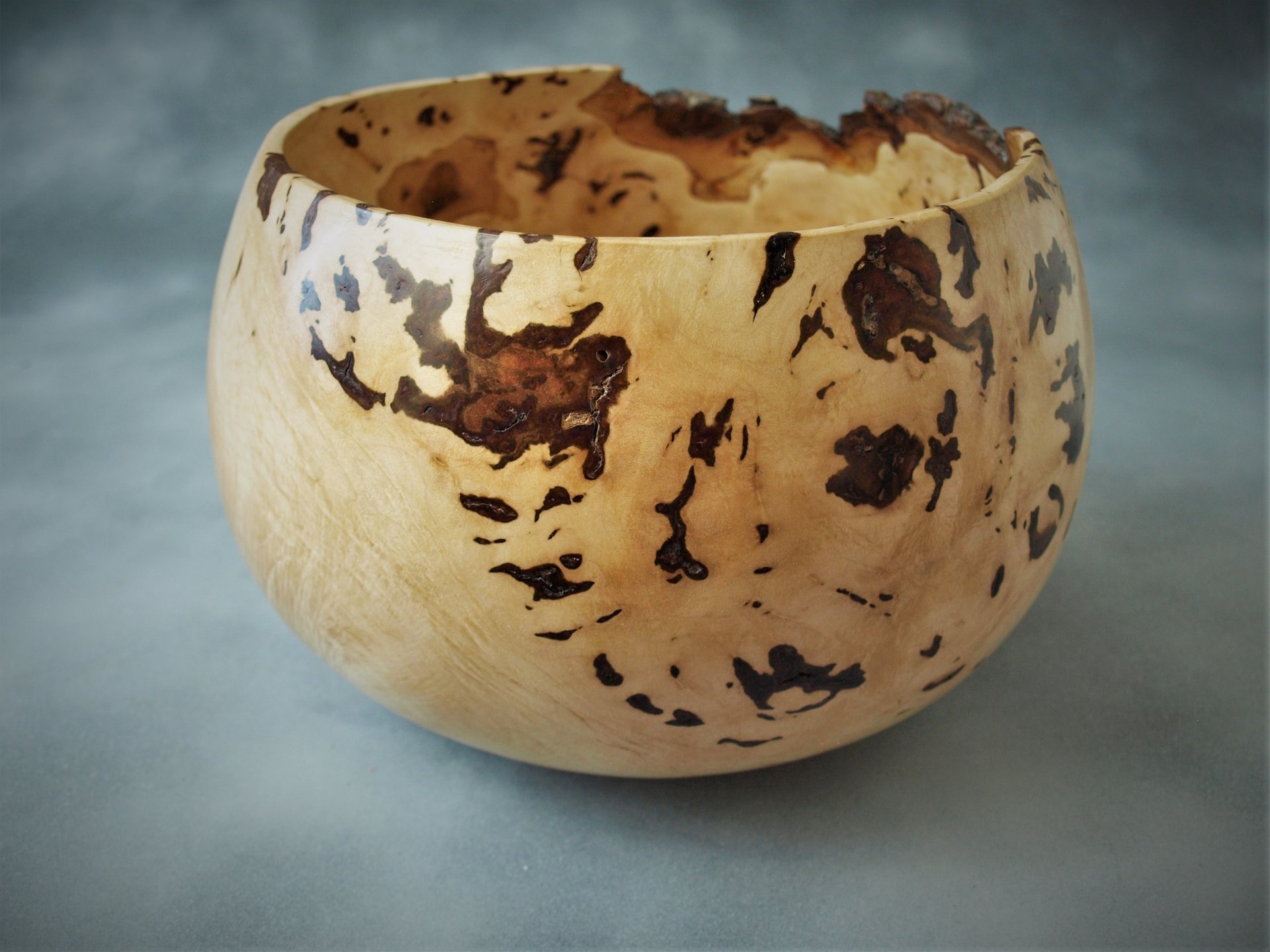 Maple burl bowl