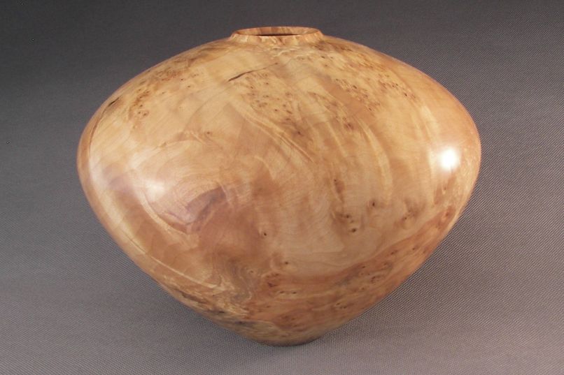 Maple Burl Hollow Vessel - Alternate view