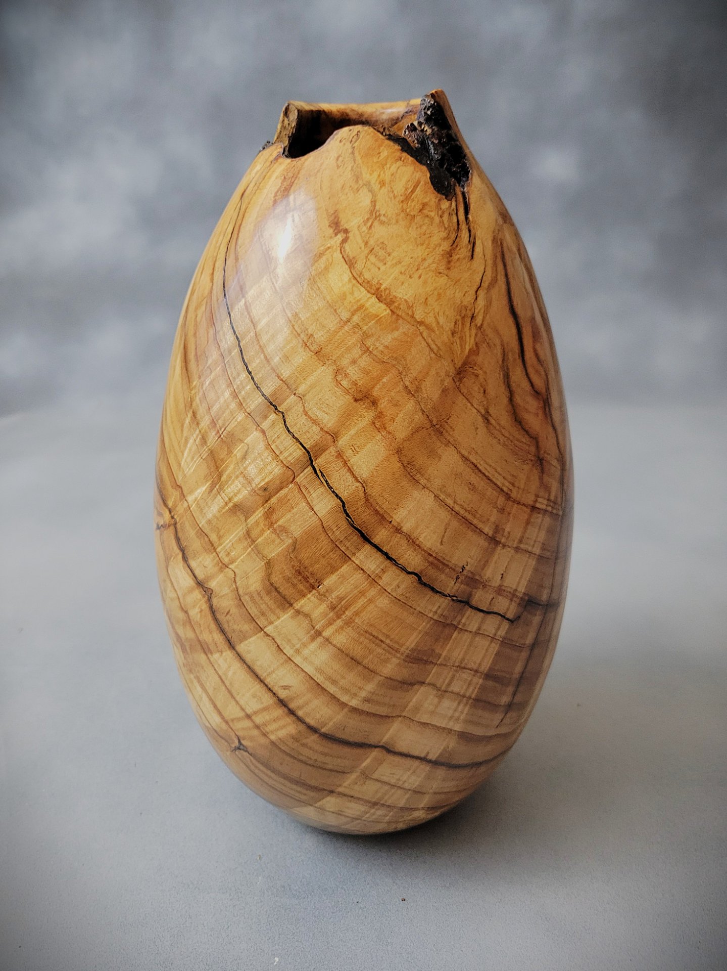 Maple Burl Vessel