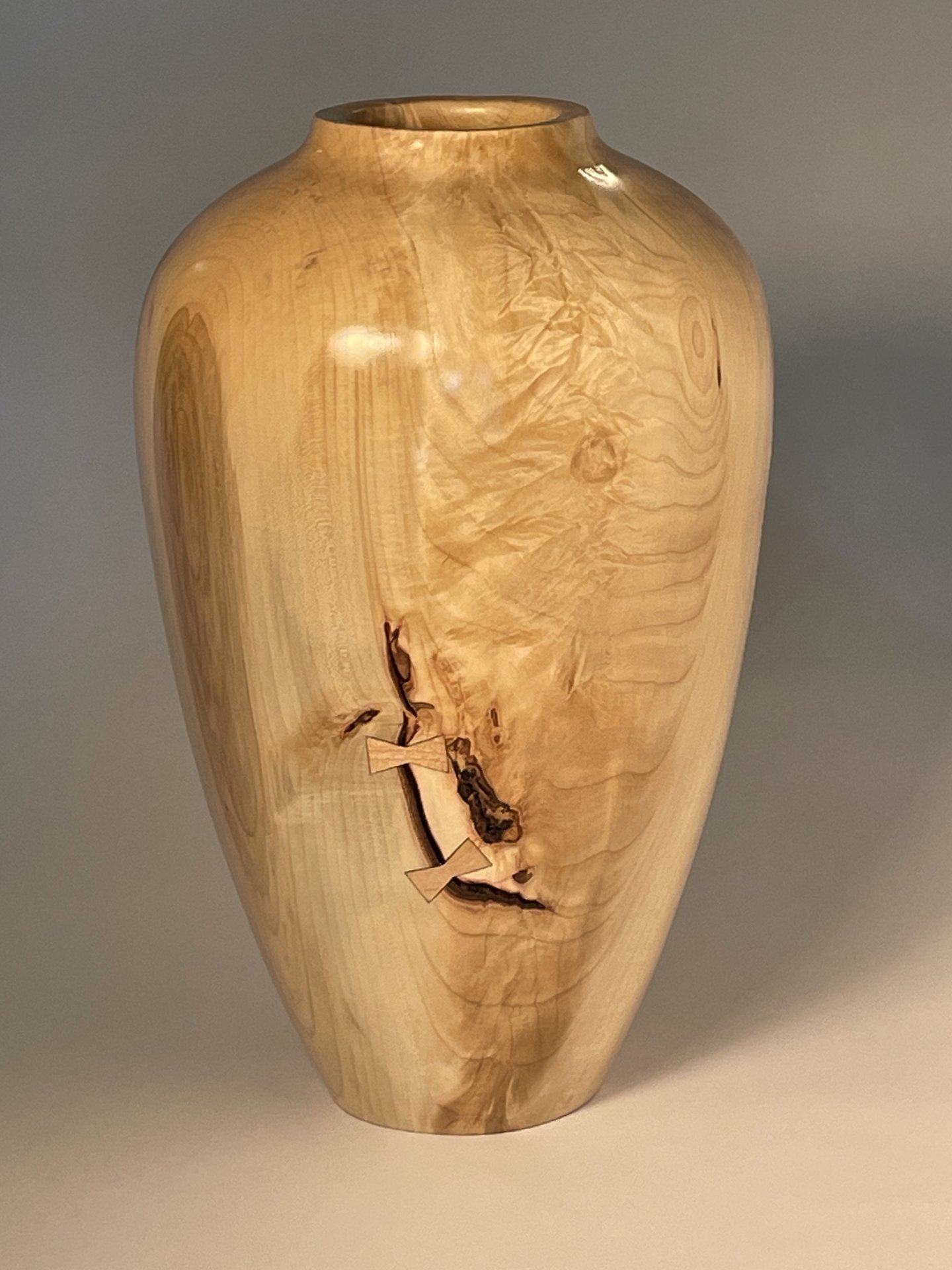 Maple Crotch Hollow Form