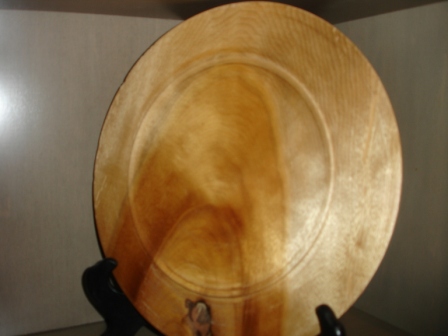 Myrtle wood platter