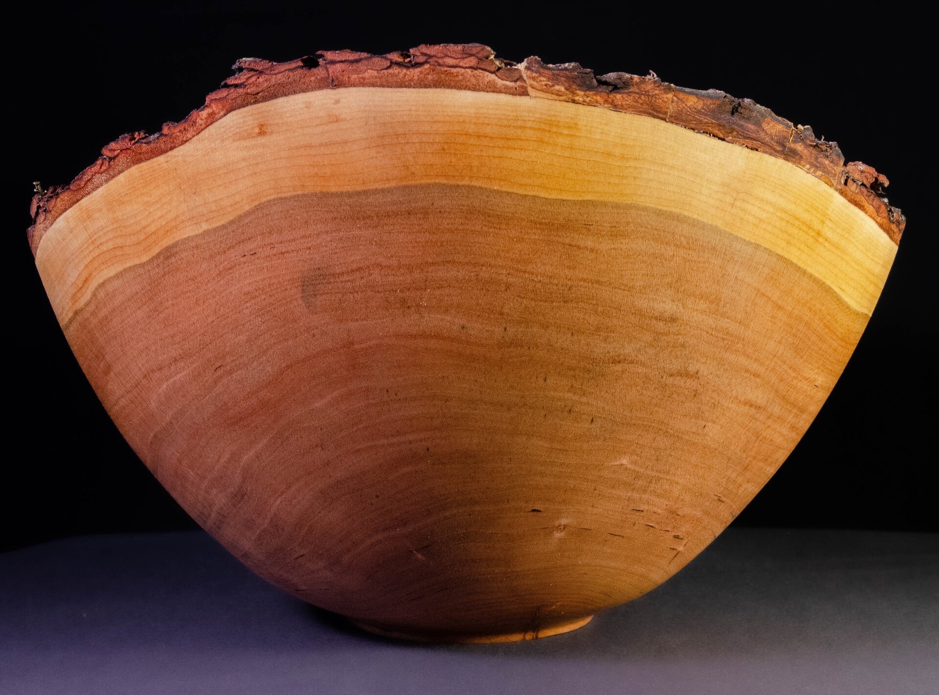 Natural Edge Black Cherry Bowl