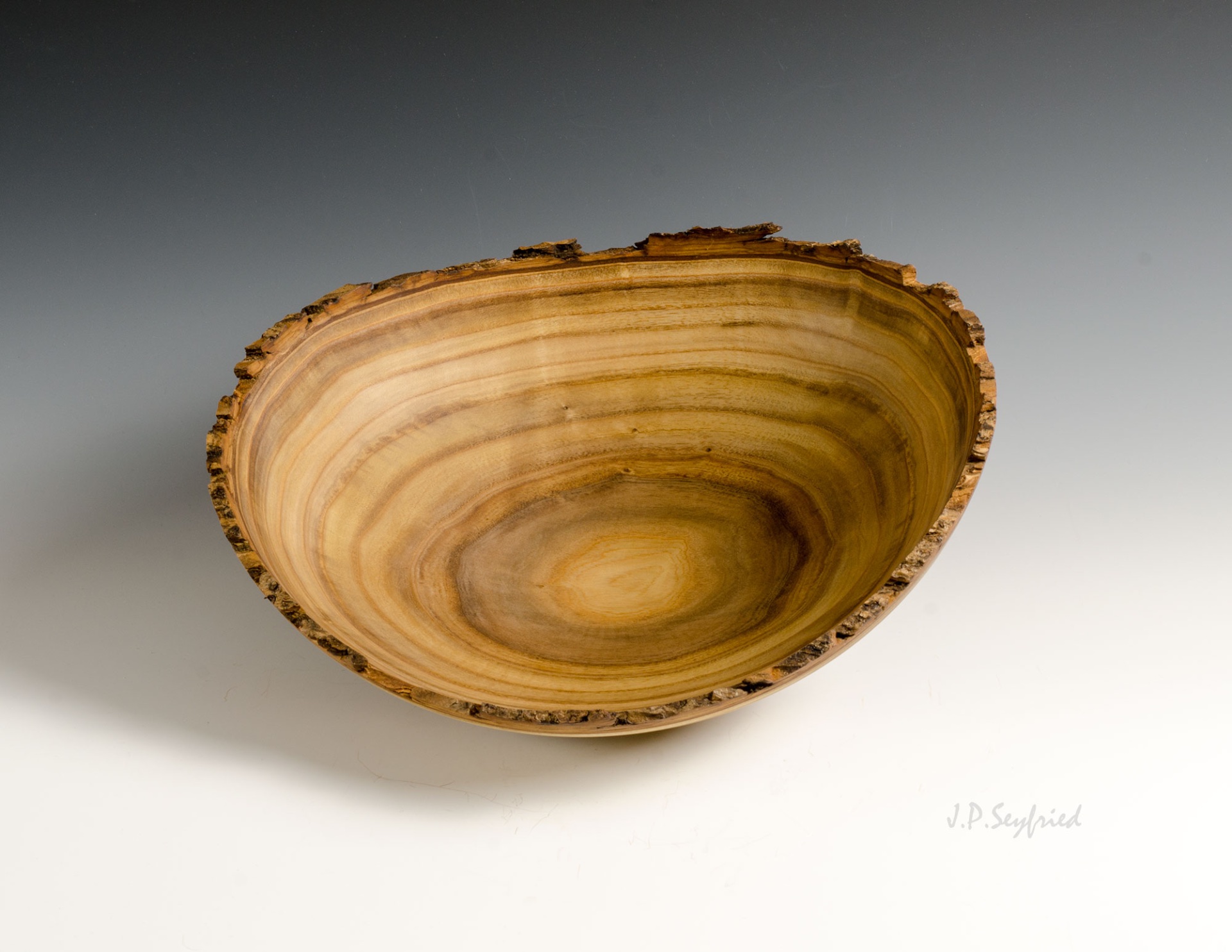 Natural Edge Catalpa Bowl