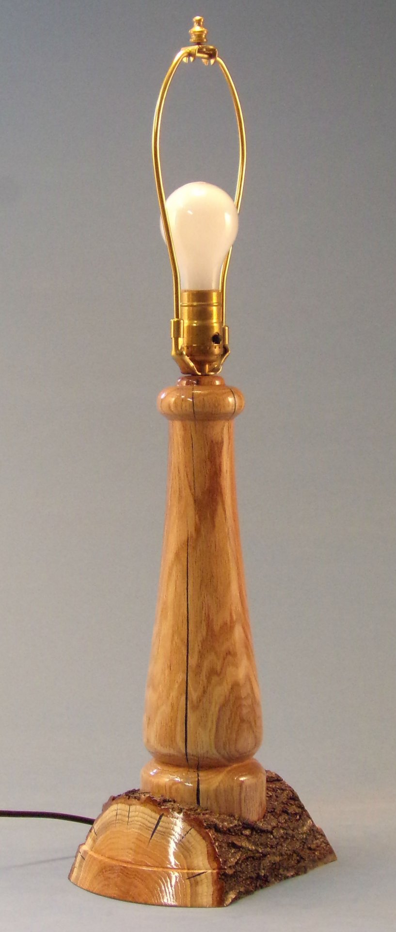 Northern Red Oak Lamp