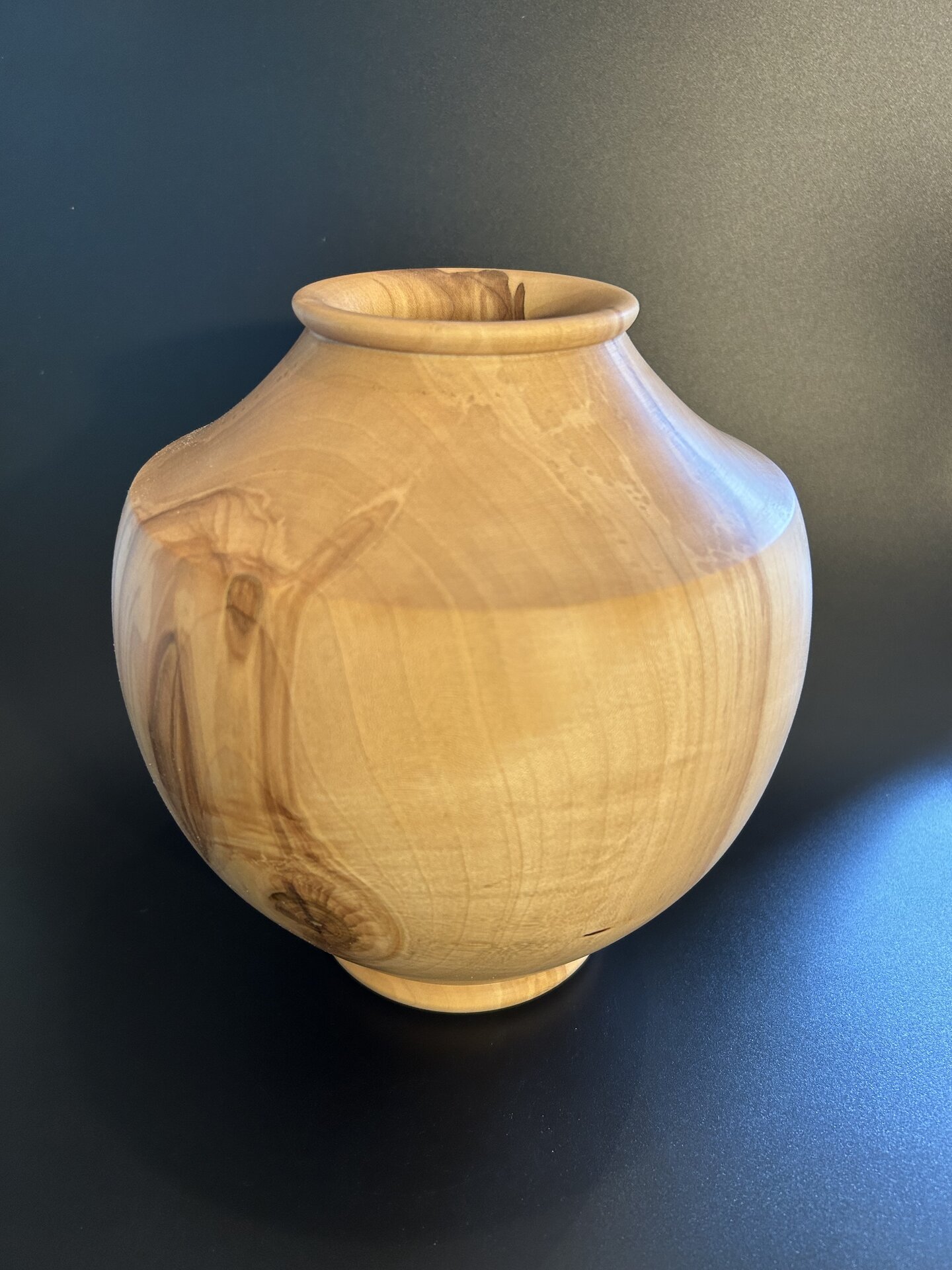 Norway maple hollow form