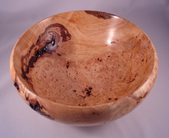 Oak Burl Bowl