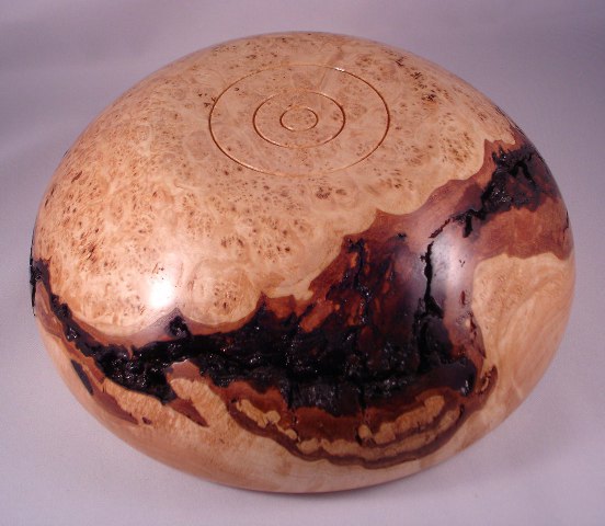 Oak Burl Bowl