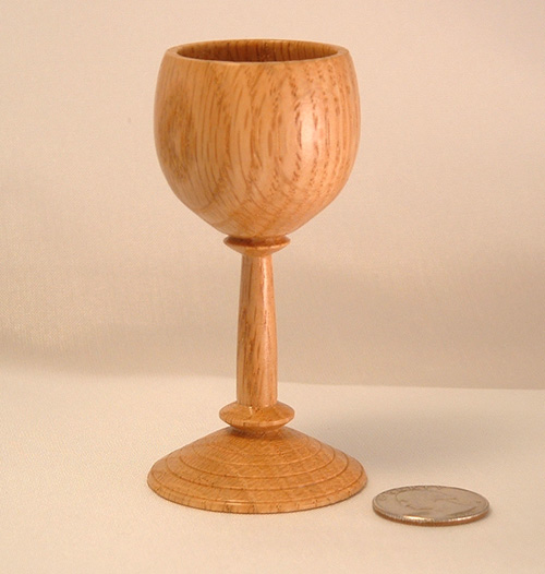 Oak mini goblet