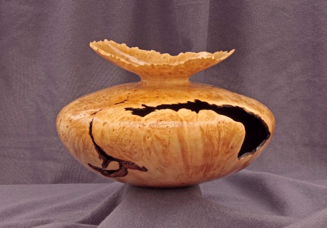 Oregon Maple Burl Hollow Form