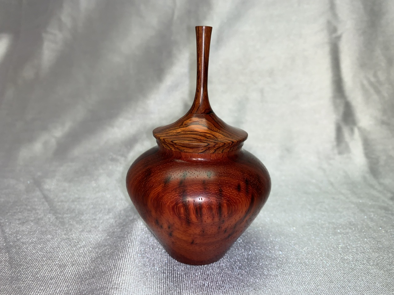 Padauk Hollow Form Box