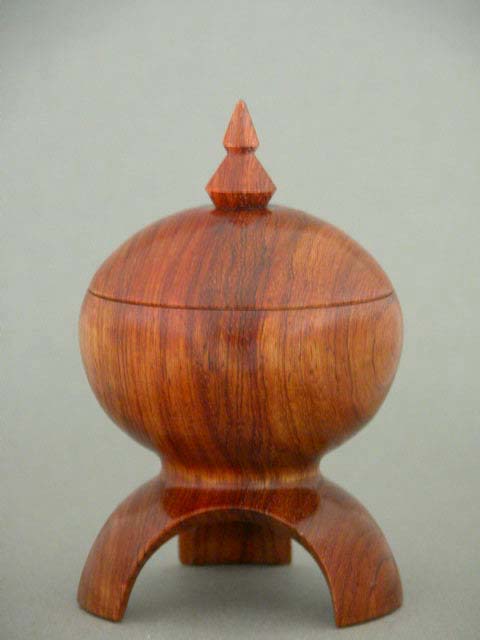 Paduuk Lidded Box