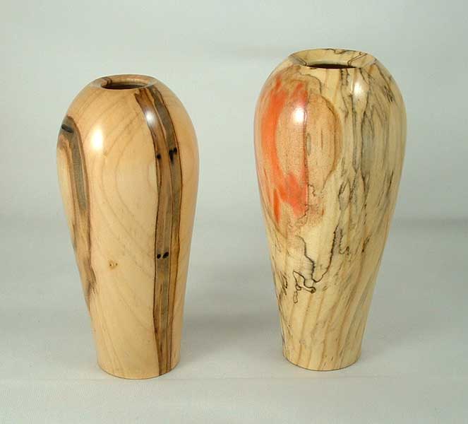 Pair of hollow forms