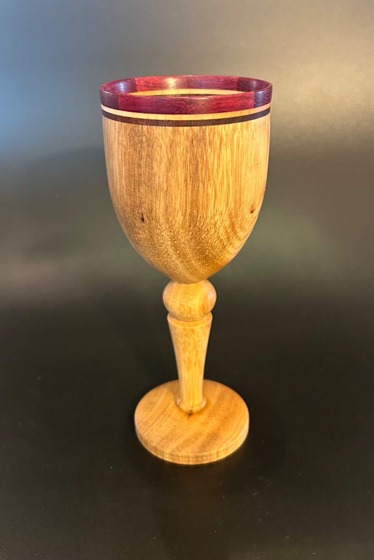 Persimmon goblet