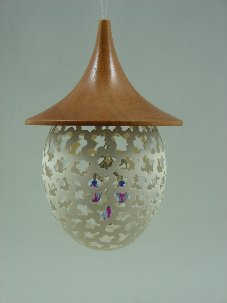 Pierced Egg Ornament