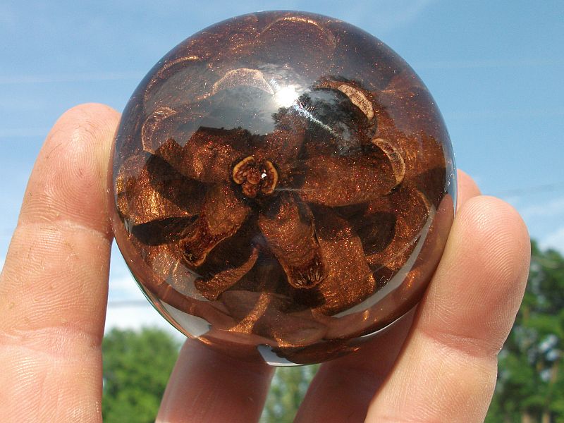 Pinecone paperweight