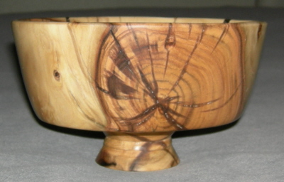 Pistachio Pedestal Bowl