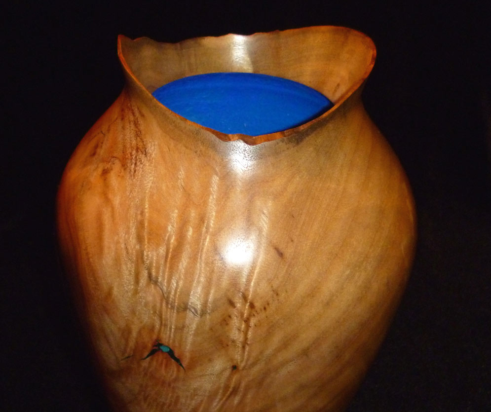 Red Camphor vase with the blues...2