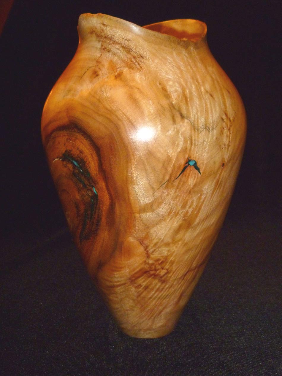 Red Camphor vase with the blues...