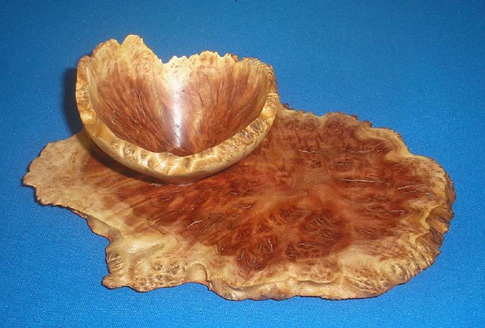 RED MALLE' BOWL OFF CENTER 1 PIECE