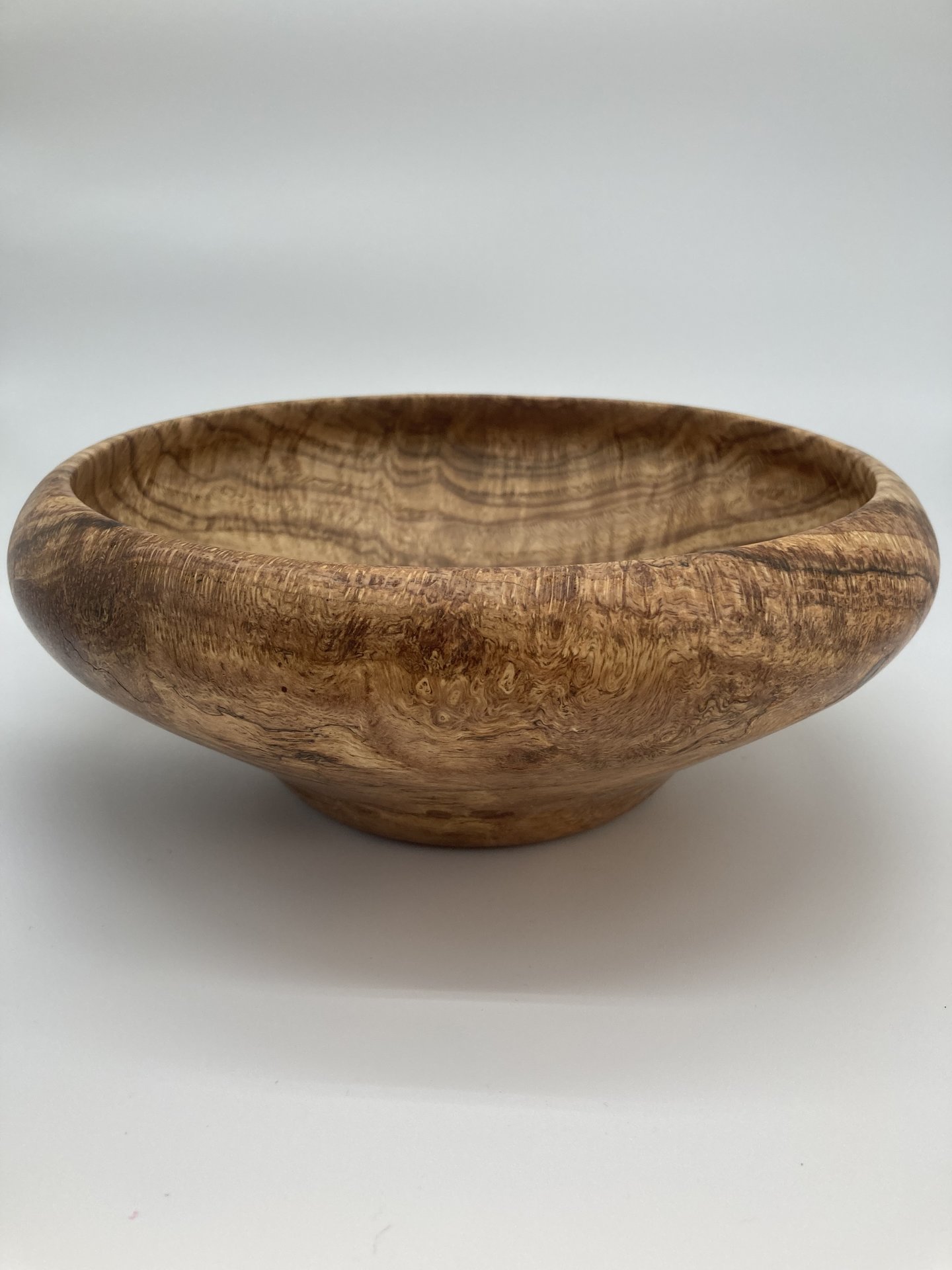 Red Oak Burl Bowl