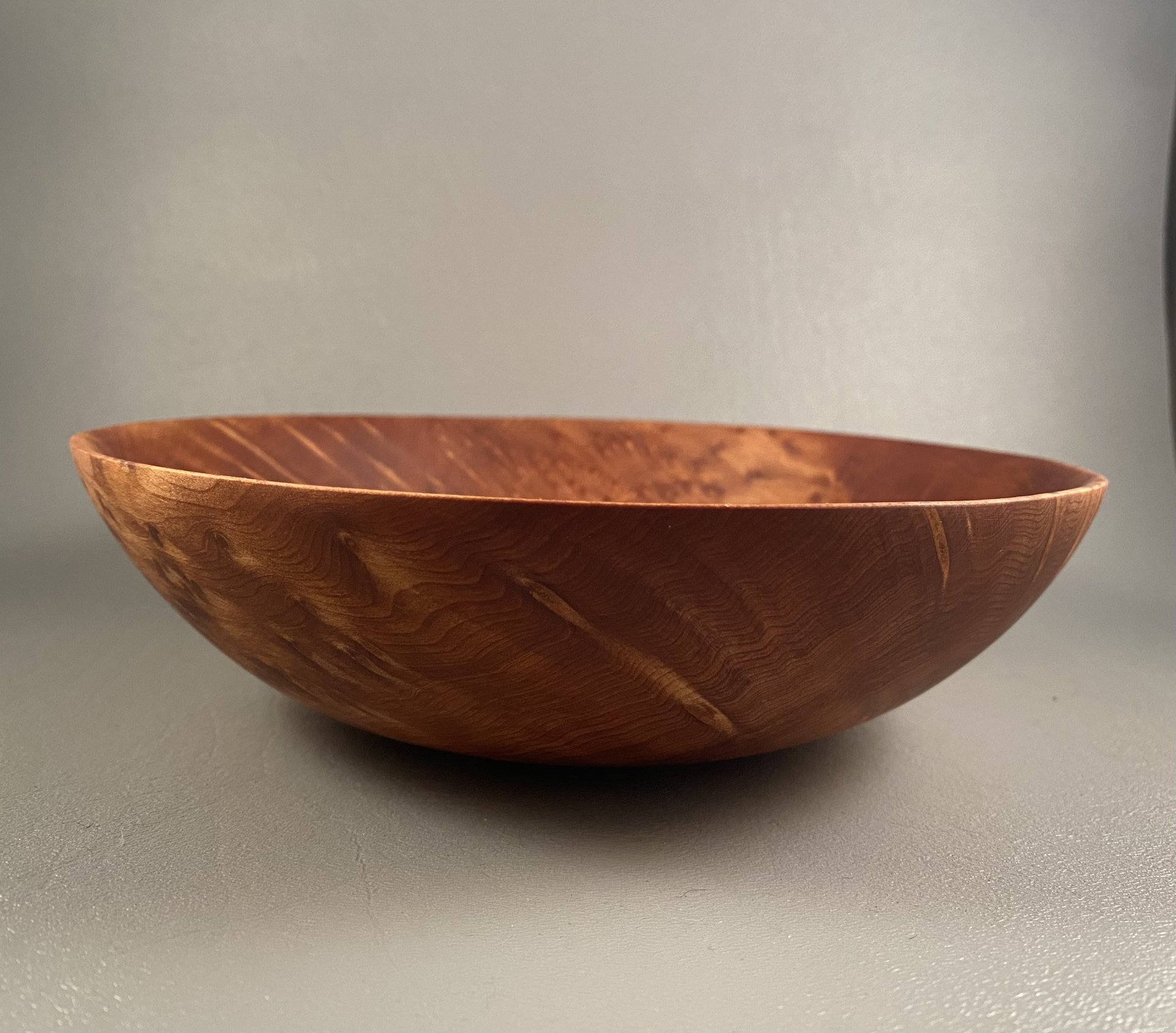 Redwood burl bowl