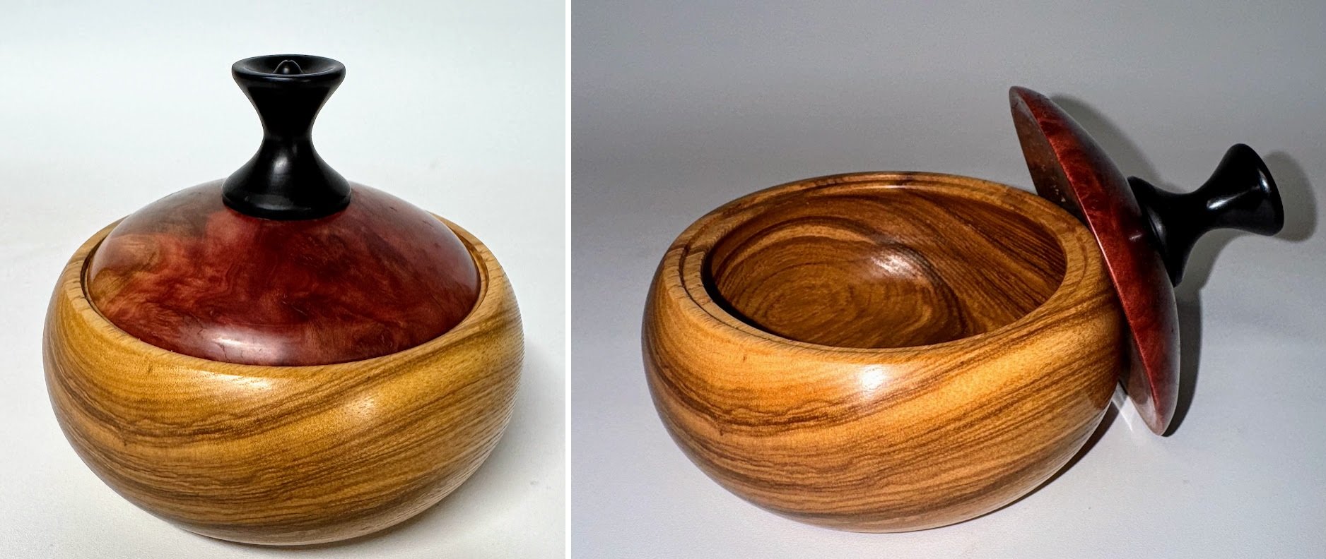 Sassafras bowl with lid