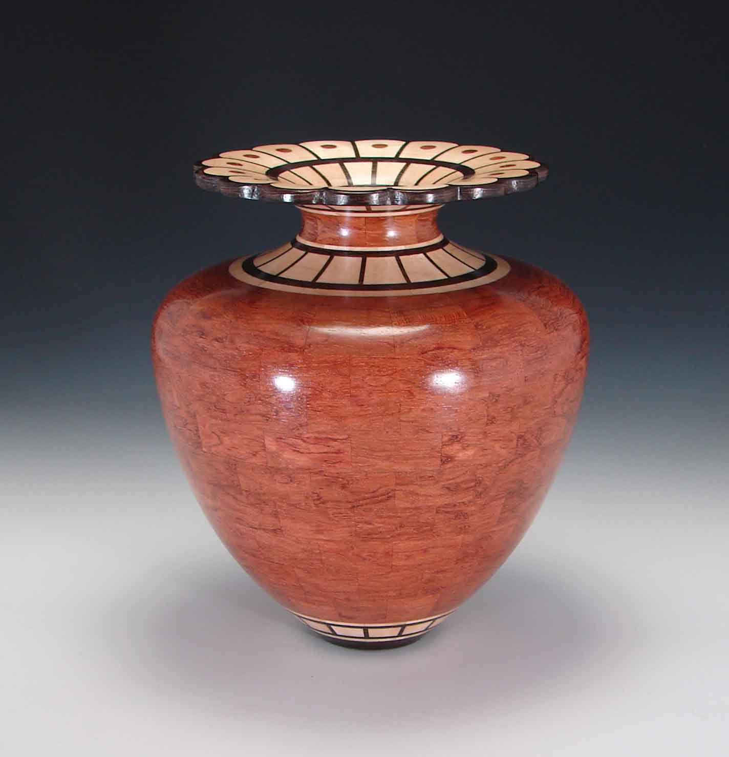 Scalloped Rim Vessel