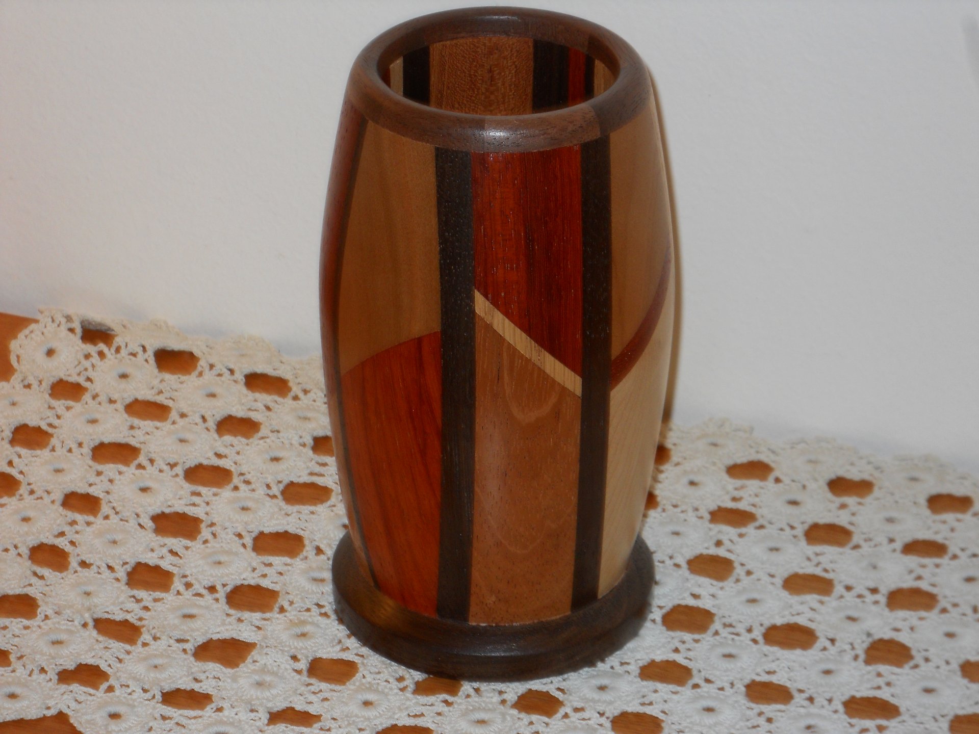 Segmented vase