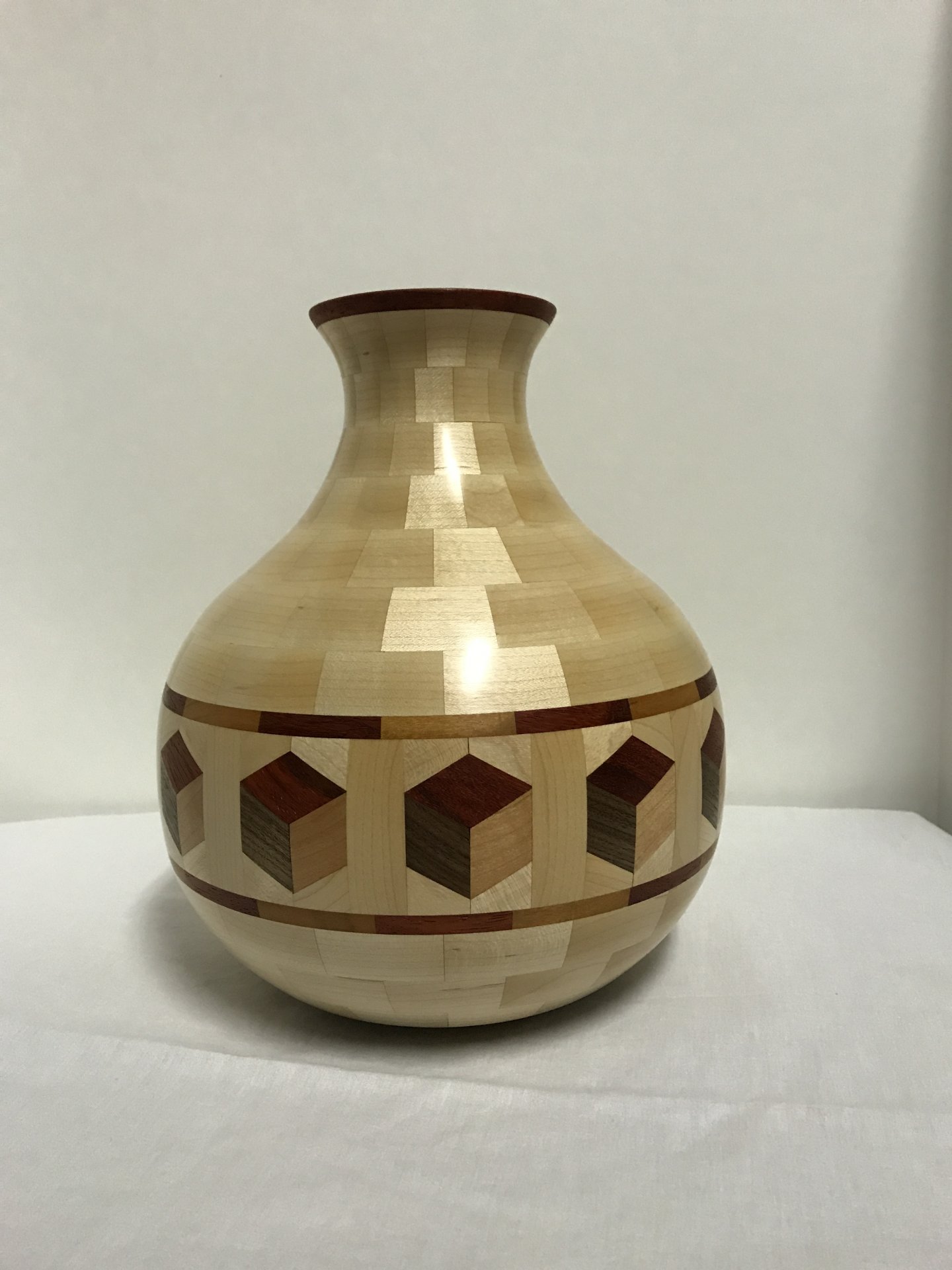 segmented vase