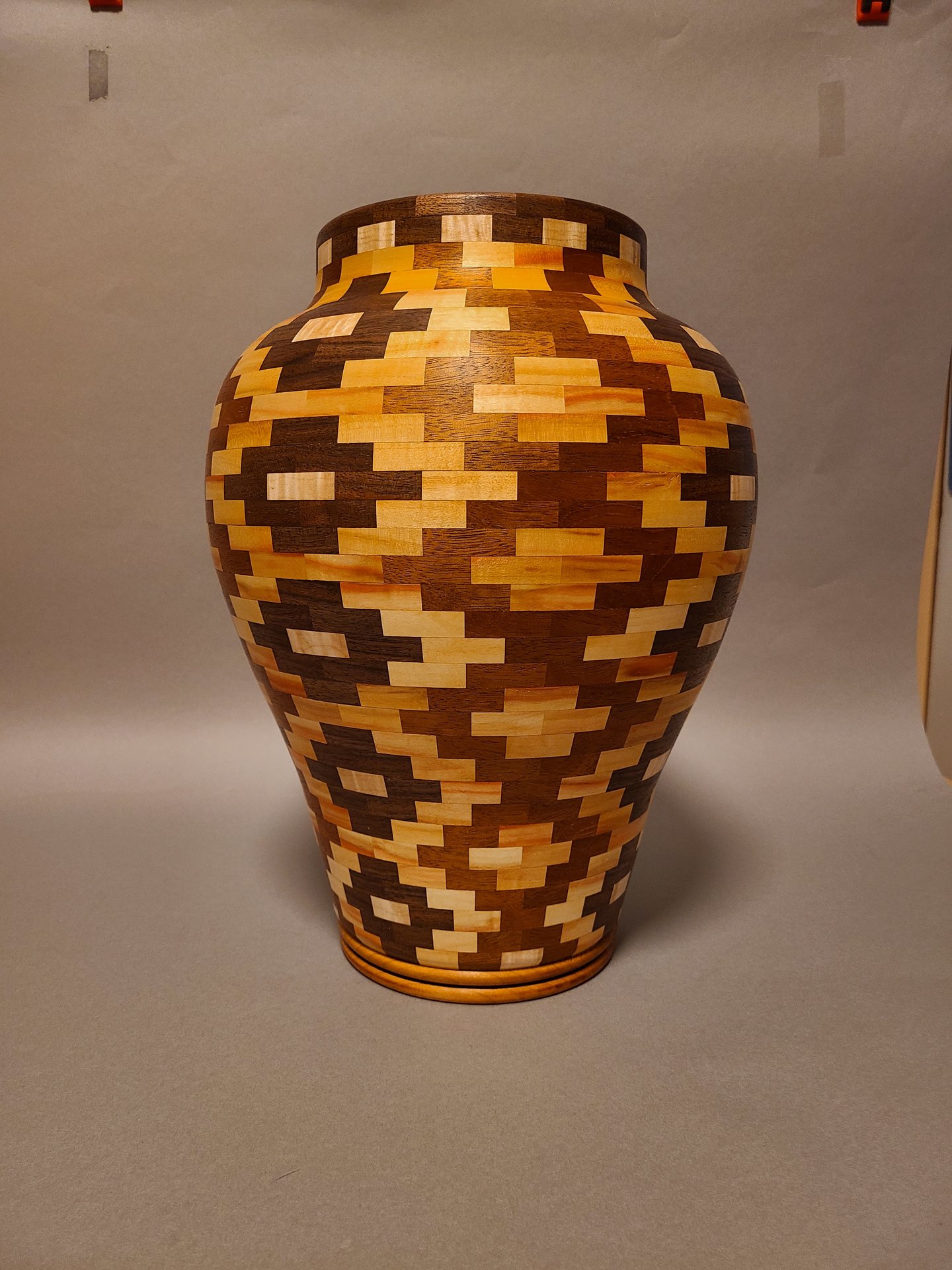 segmented vase