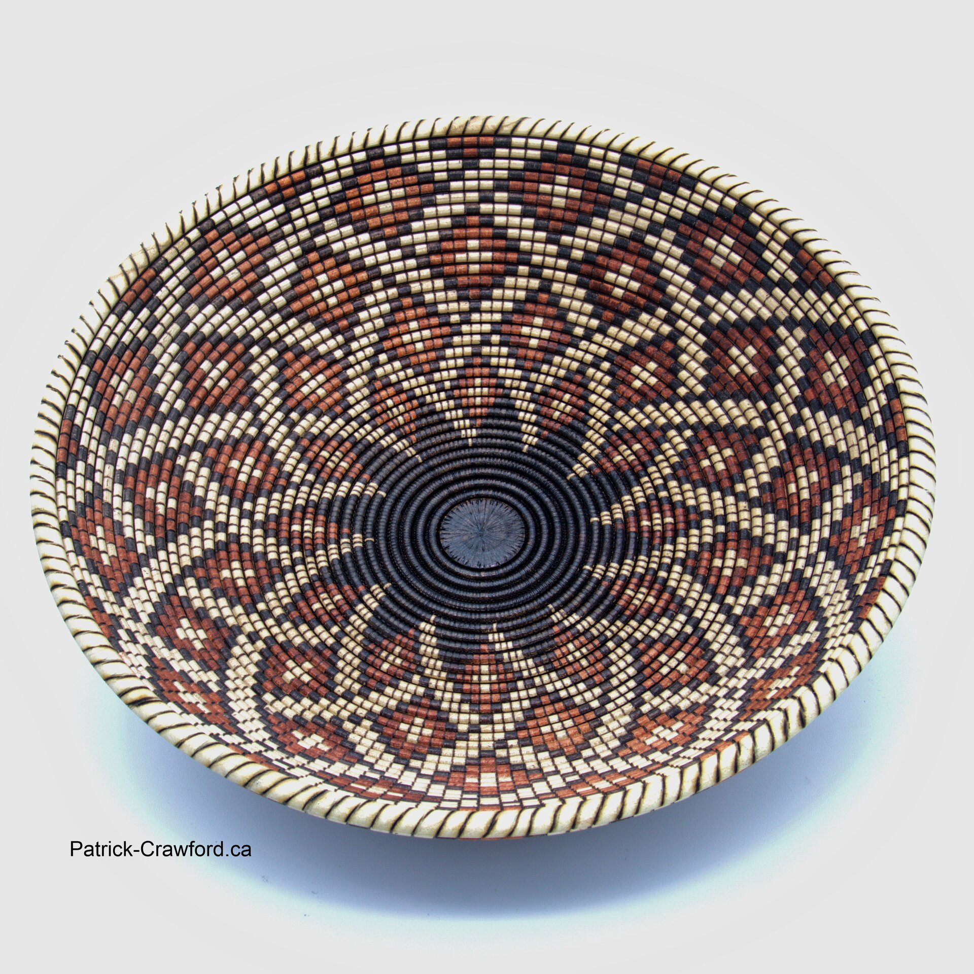 Sepia and Sanguine Basket Illusion Bowl