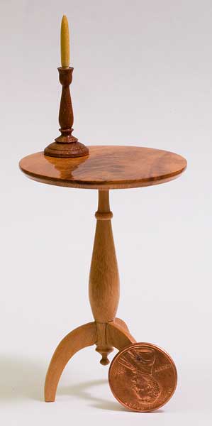 Shaker Candle Stand Table