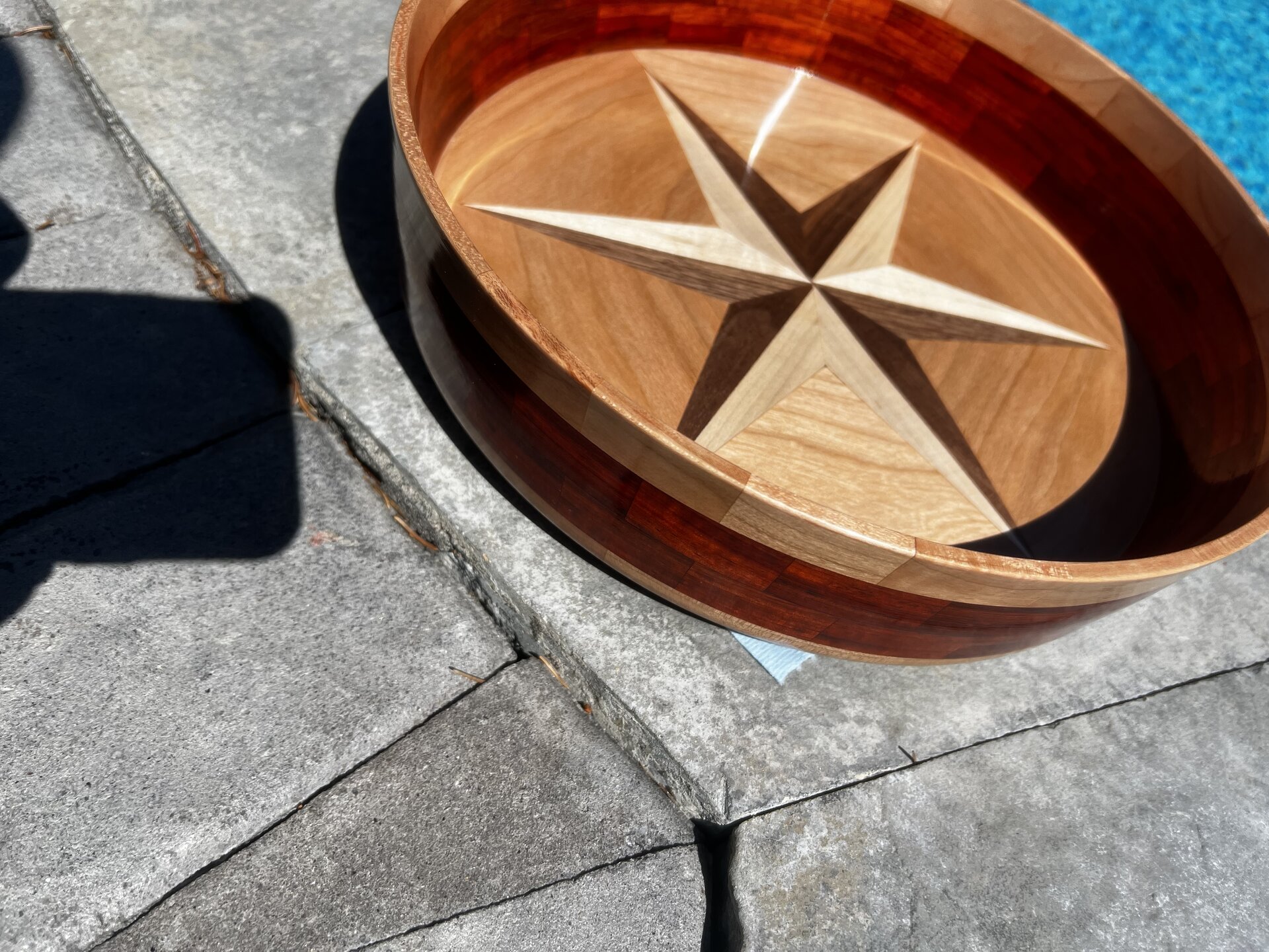 Six sided star bowl