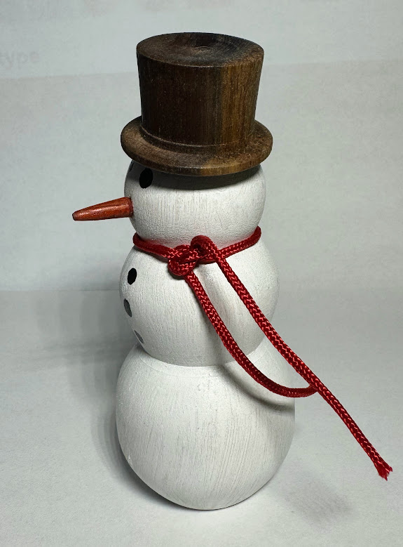 snowman side view