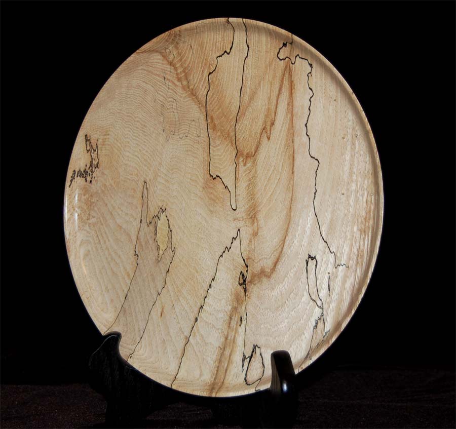 Spalted Hickory Platter