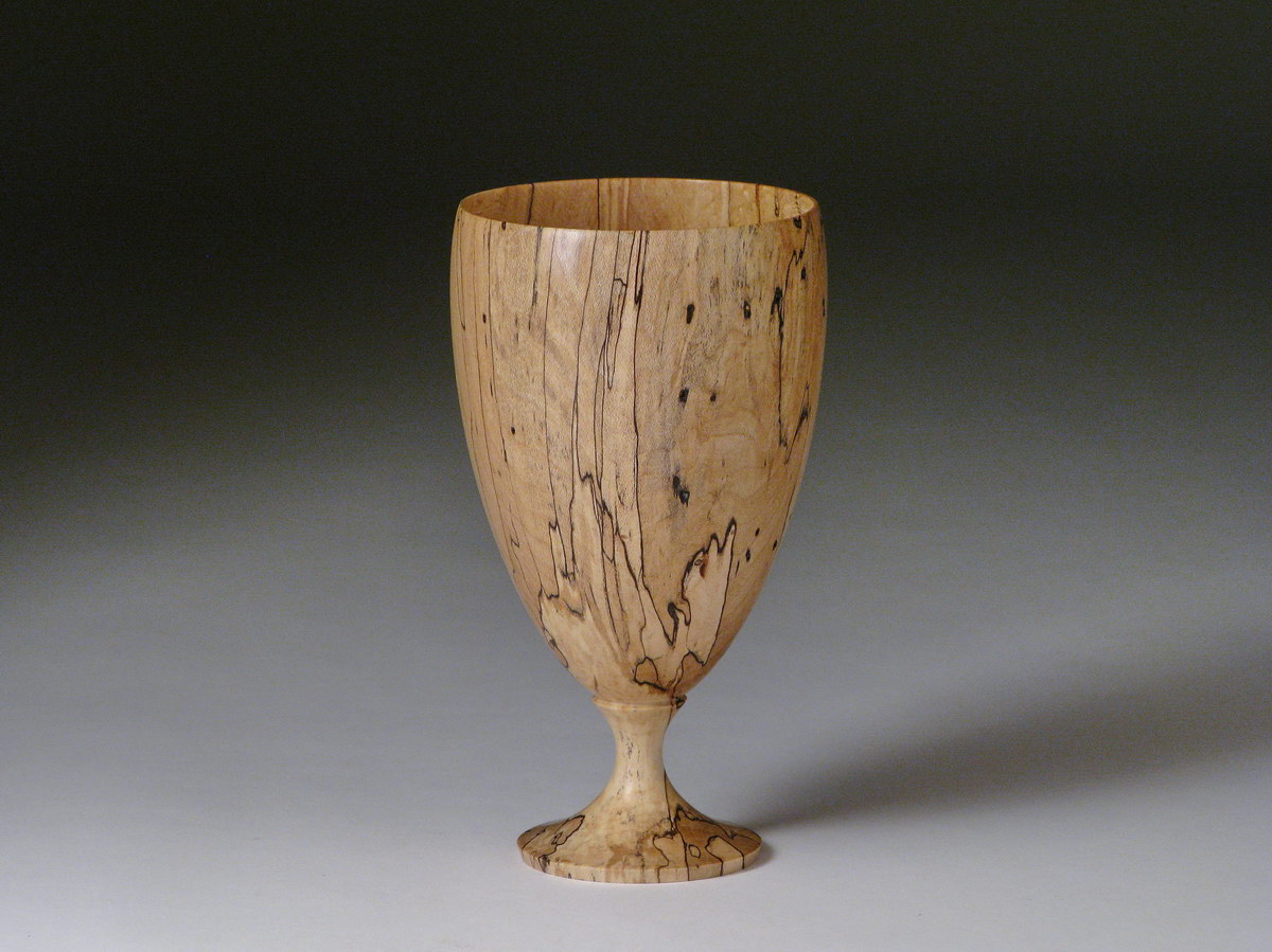 Spalted Maple Goblet