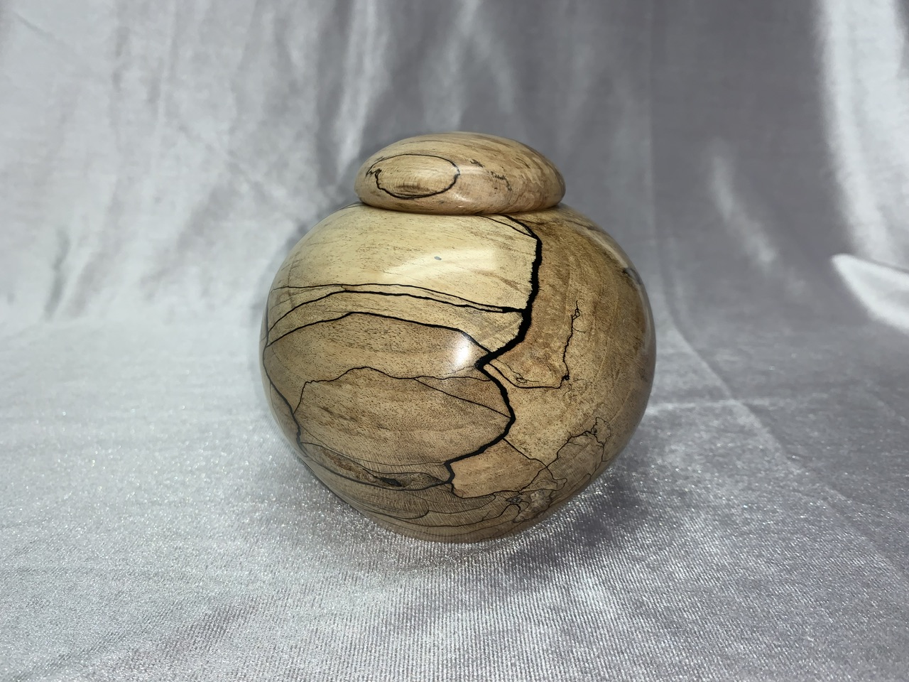 Spalted Maple Hollow Form Box