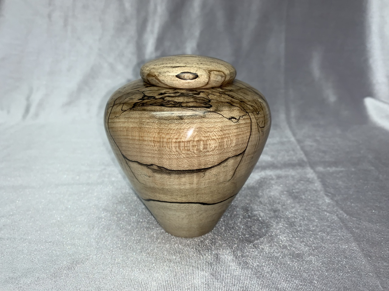 Spalted Maple Hollow Form Box