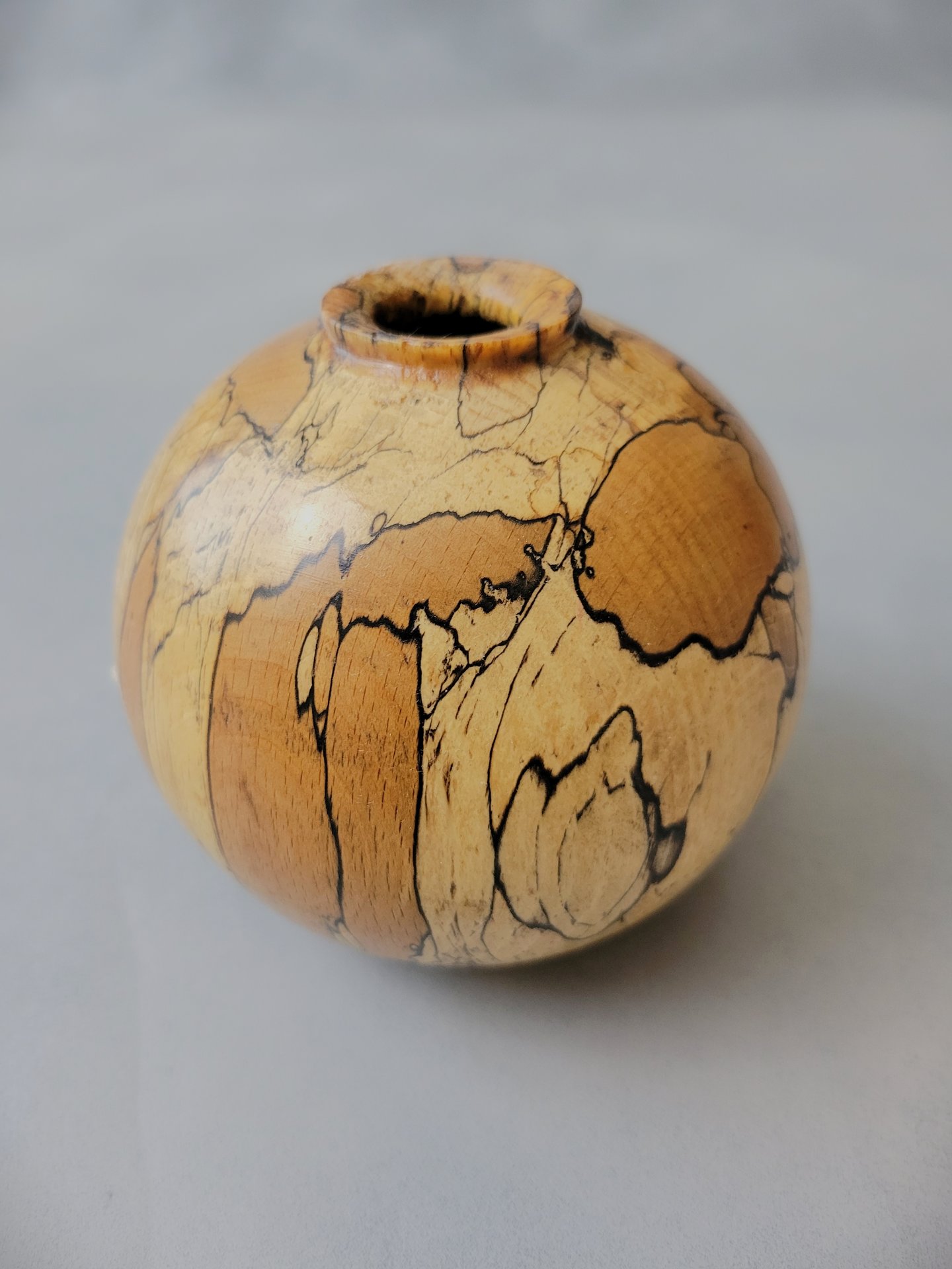 Spalted Maple Hollow form