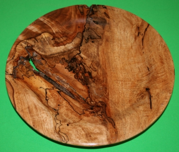 Spalted Maple Plate