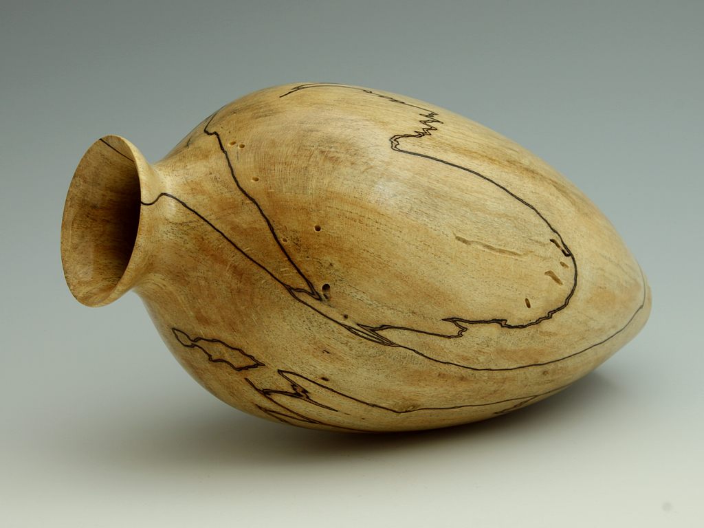 Spalted Vase view 2