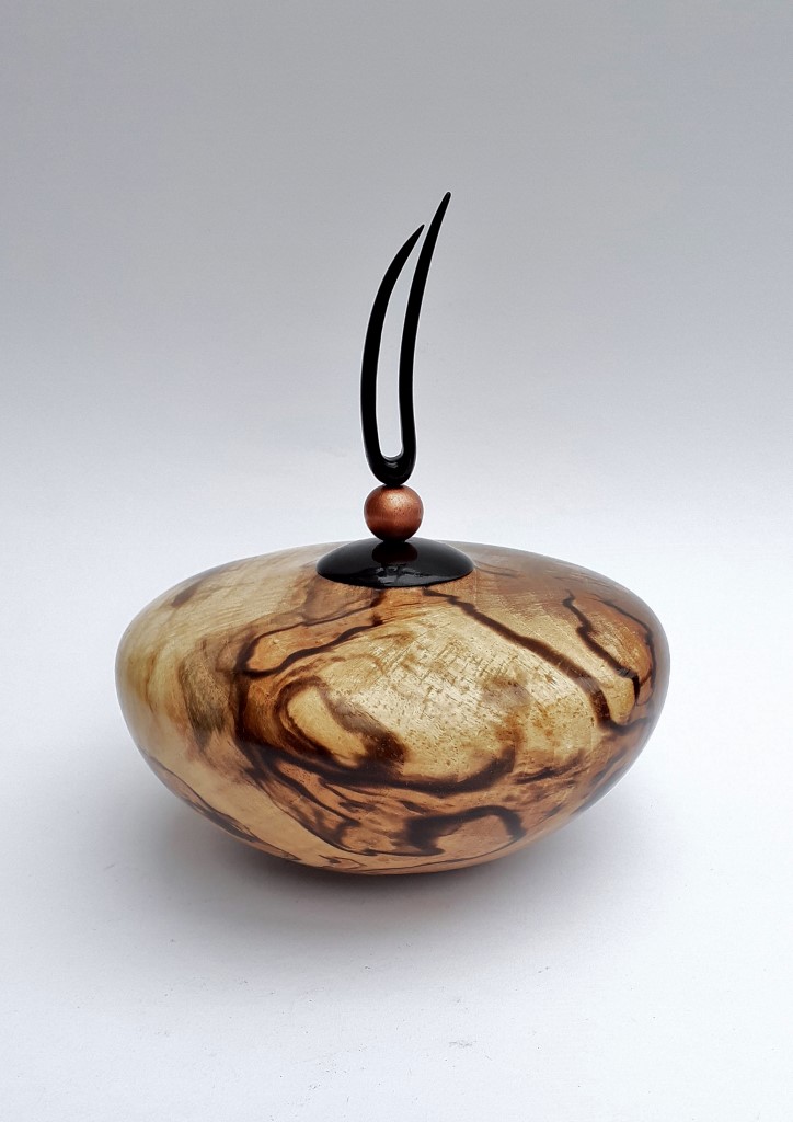 Spalted Walnut Hollow Form