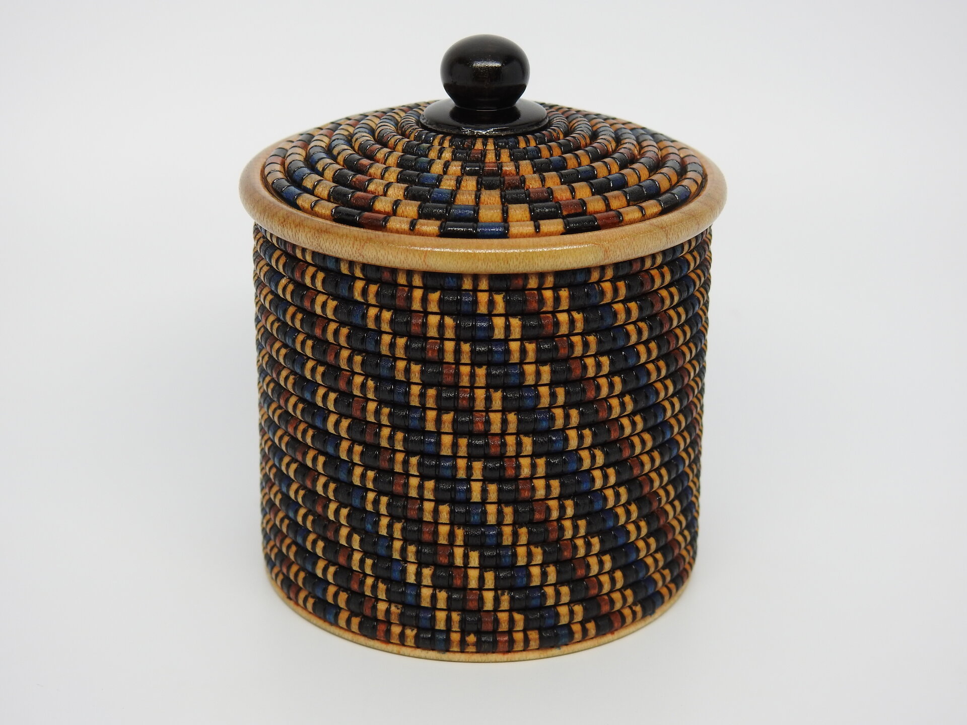 Spiral Basket Illusion Lidded Box