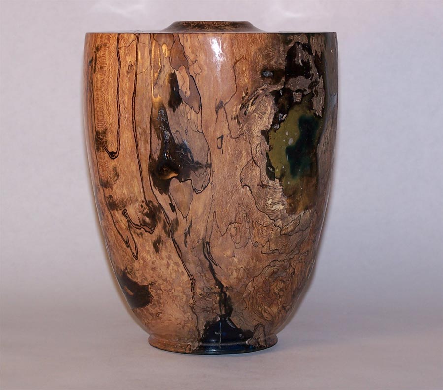 Splated Hickory Vase complete - 2nd view