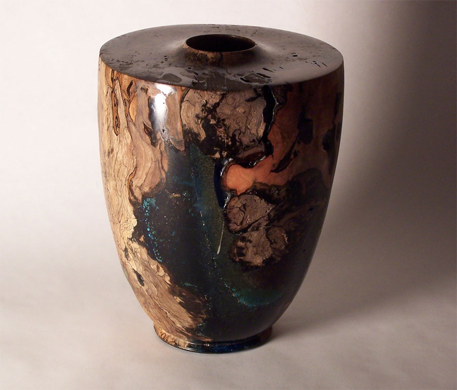 Splated Hickory Vase complete - 4th view