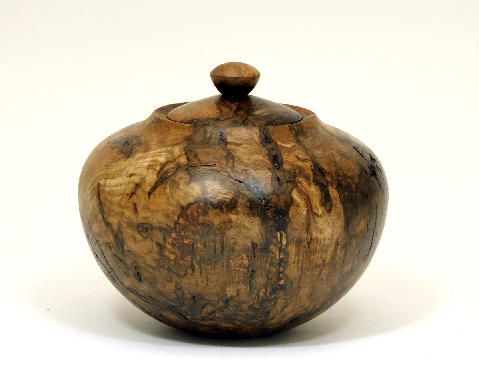 Swamp Oak Lidded Hollowform